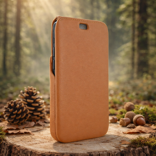 Piel Frama 853 Tan iMagnum Leather Case for Apple iPhone 12 / iPhone 12 Pro